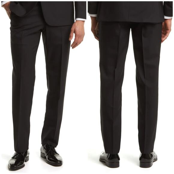 Peter Millar NWOT Men´s Black Tailored Fit 100% Wool...